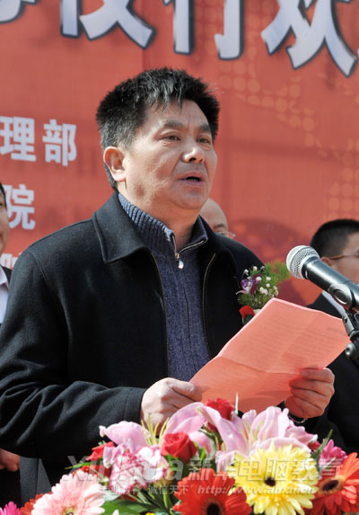 合肥市人力資源和社會保障局培訓處處長劉小棣出席開幕式并講話