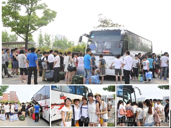 即將離開母校，奔赴藝龍上崗就業(yè)