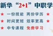 新華“2+1”中職學歷再提升計劃_電腦學校_電腦培訓